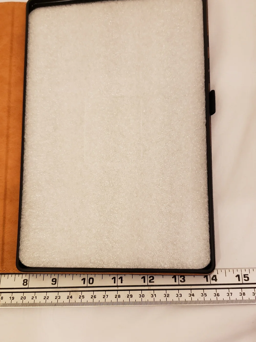 Two-Tone Brown and Dark Gray Tablet Folio Case